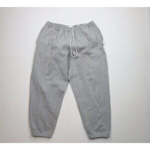 Vtg Y2K Nike Mens 2XL Travis Scott Mini Swoosh Heavyweight Sweatpants Joggers